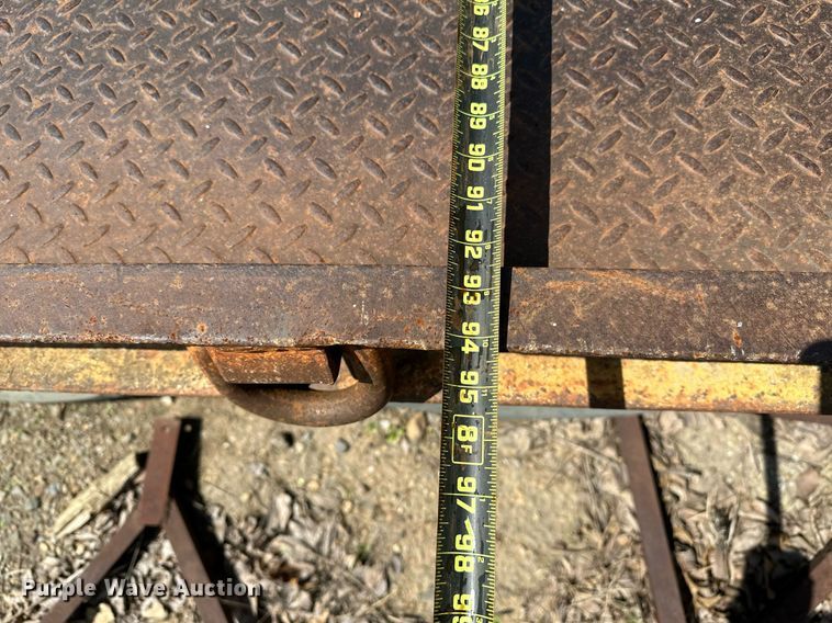 image for item LR9601 1990 Belshe  equipment trailer