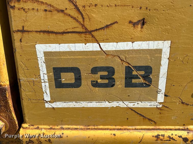 image for item LR9604 1988 Caterpillar D3B  dozer