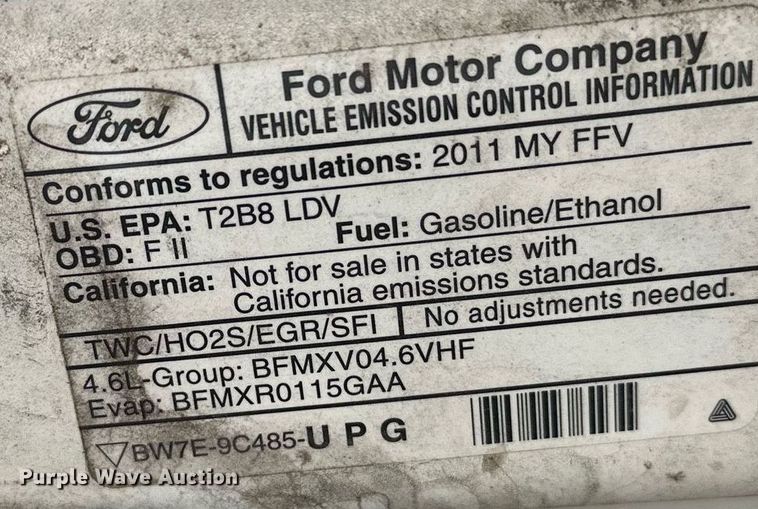 image for item LR9623 2011 Ford Crown Victoria Police Interceptor