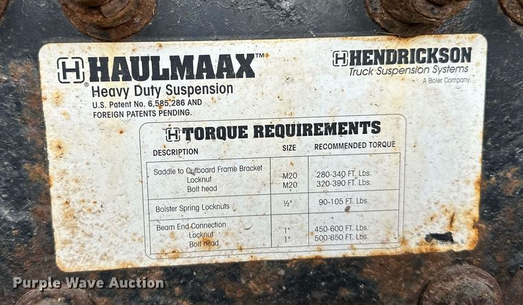 image for item LR9643 2008 International 7400  dump truck