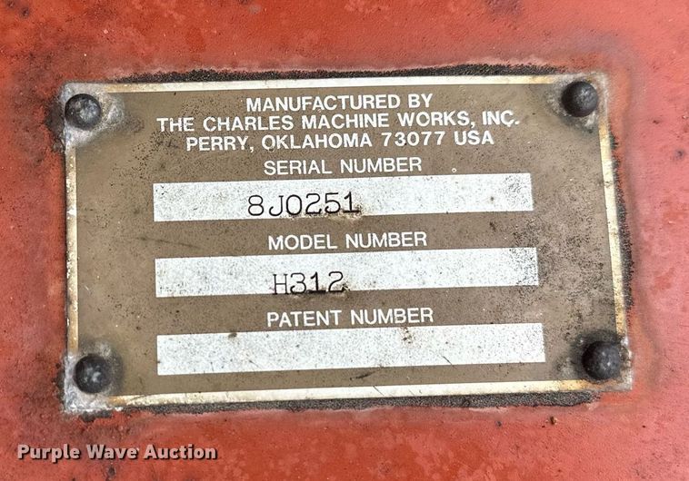 image for item LR9644 1992 Ditch Witch 3500  trencher