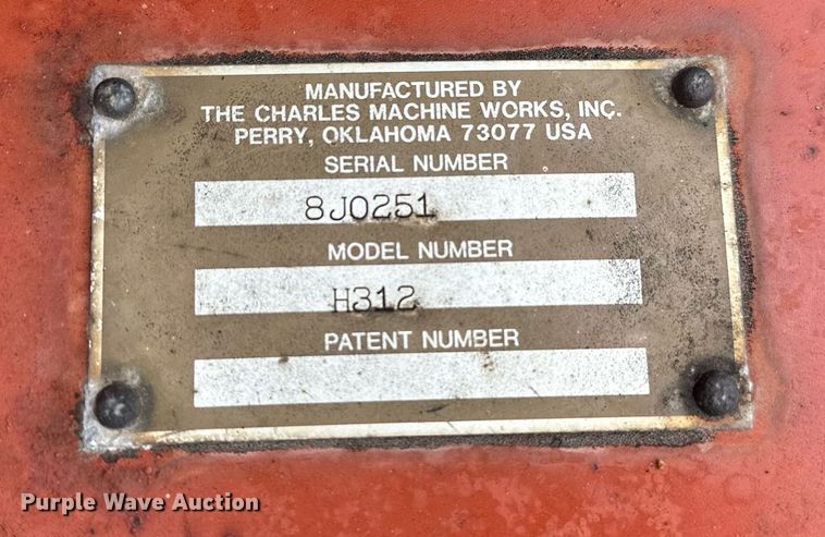 image for item LR9644 1992 Ditch Witch 3500  trencher