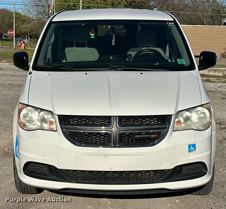 image for item LR9648 2013 Dodge Grand Caravan  handicap accessible van