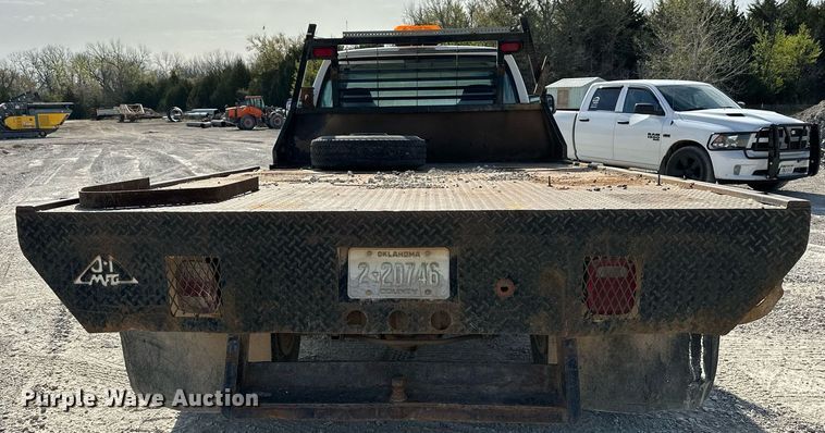 image for item LR9654 1998 Dodge Ram 3500  flatbed pickup truck