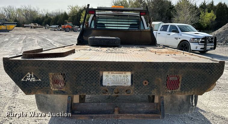 image for item LR9654 1998 Dodge Ram 3500  flatbed pickup truck