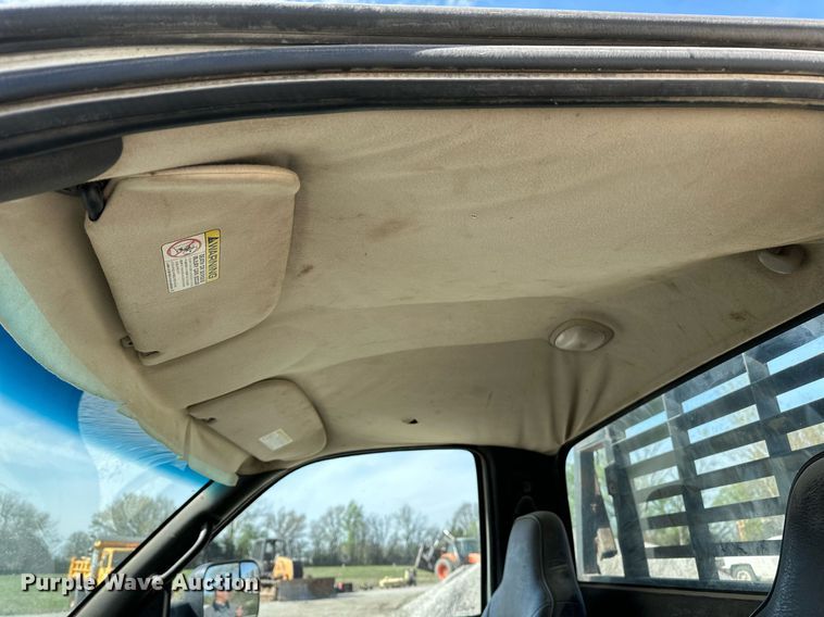 image for item LR9654 1998 Dodge Ram 3500  flatbed pickup truck