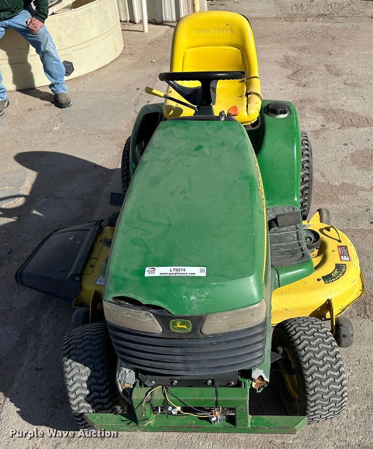 image for item LT9274 John Deere LT180  lawn mower