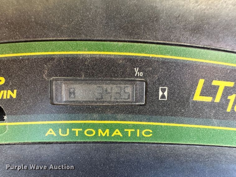 image for item LT9274 John Deere LT180  lawn mower