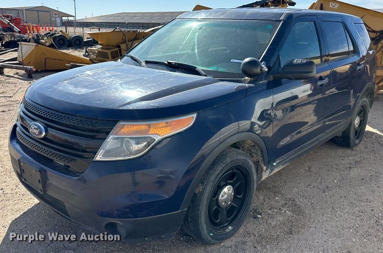 image for item LT9276 2015 Ford Explorer Police Interceptor  SUV