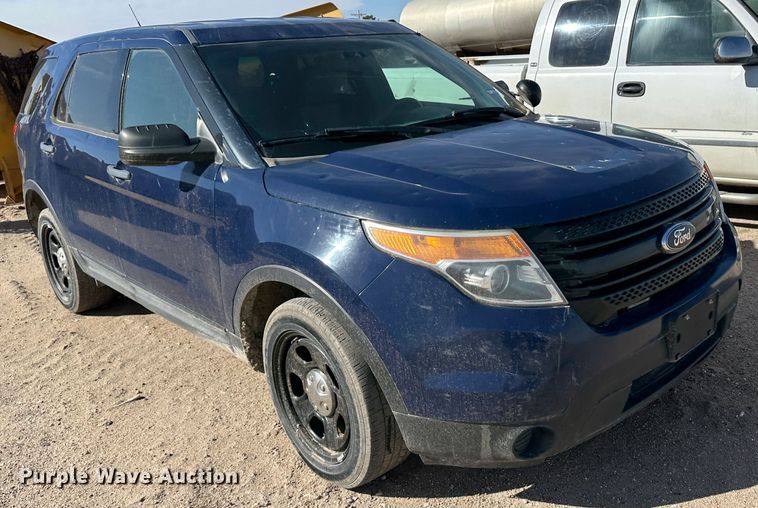 image for item LT9276 2015 Ford Explorer Police Interceptor  SUV