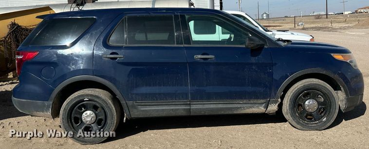 image for item LT9276 2015 Ford Explorer Police Interceptor  SUV