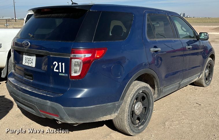 image for item LT9276 2015 Ford Explorer Police Interceptor  SUV