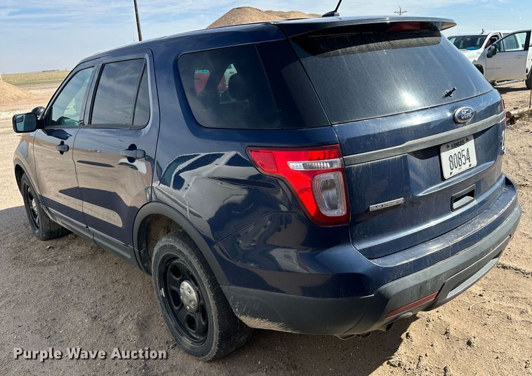 image for item LT9276 2015 Ford Explorer Police Interceptor  SUV