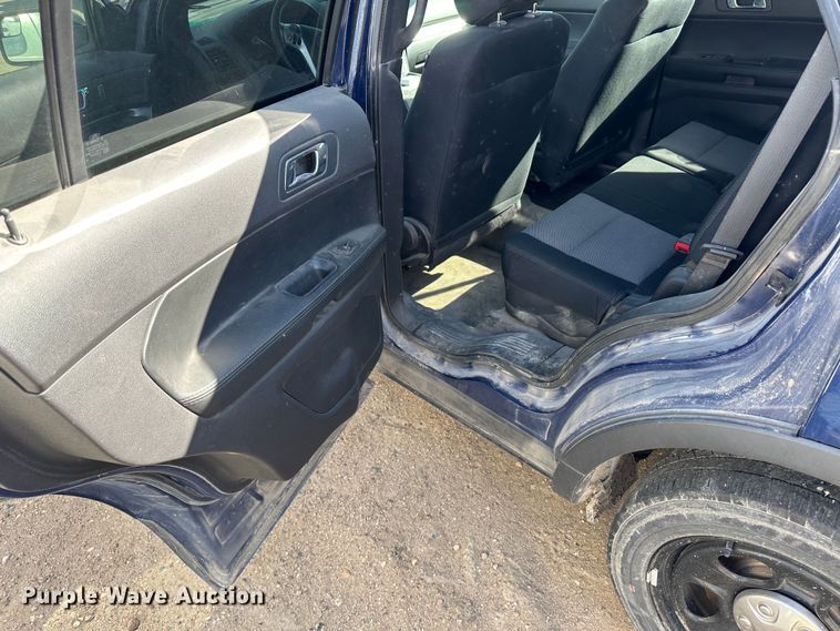 image for item LT9276 2015 Ford Explorer Police Interceptor  SUV