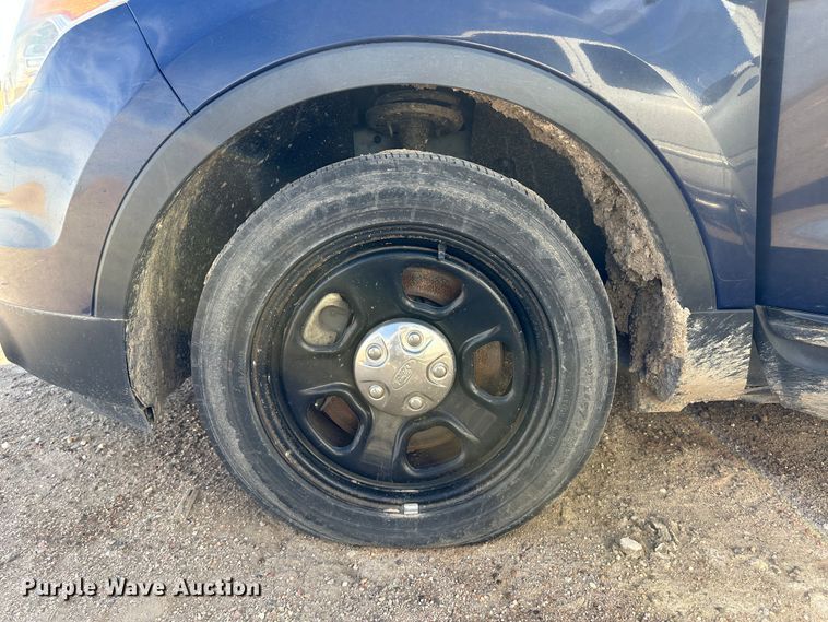 image for item LT9276 2015 Ford Explorer Police Interceptor  SUV