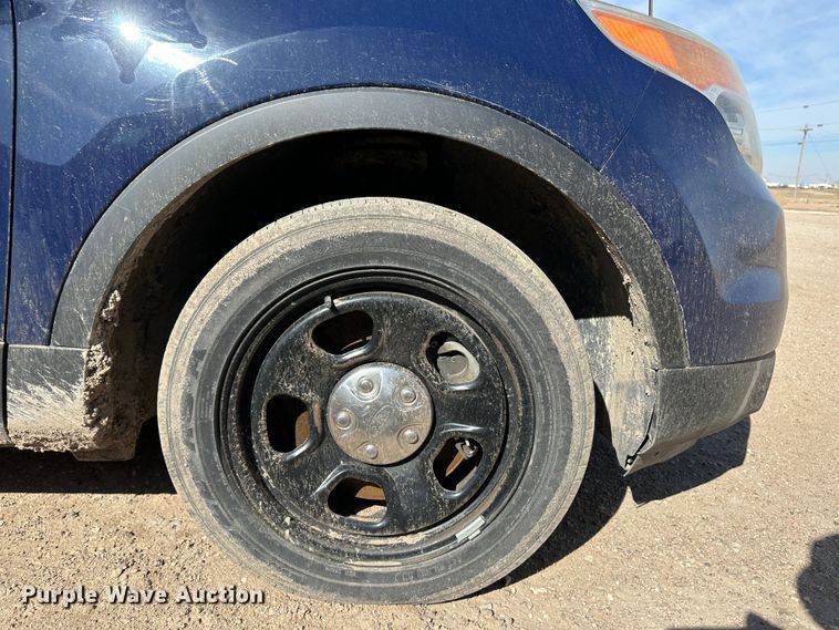 image for item LT9276 2015 Ford Explorer Police Interceptor  SUV