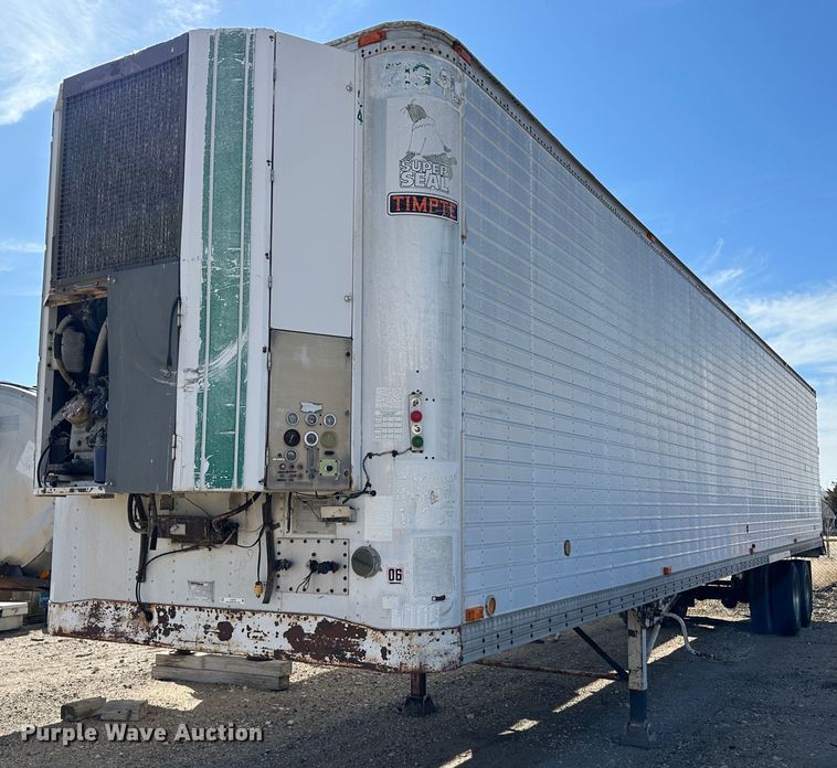 image for item LT9278 1984 Timpte  refrigerated van trailer