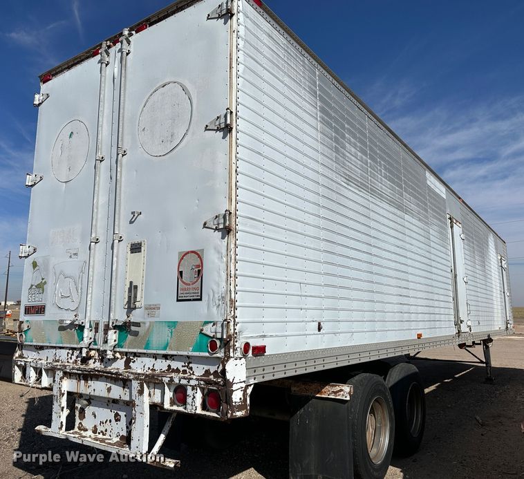 image for item LT9278 1984 Timpte  refrigerated van trailer