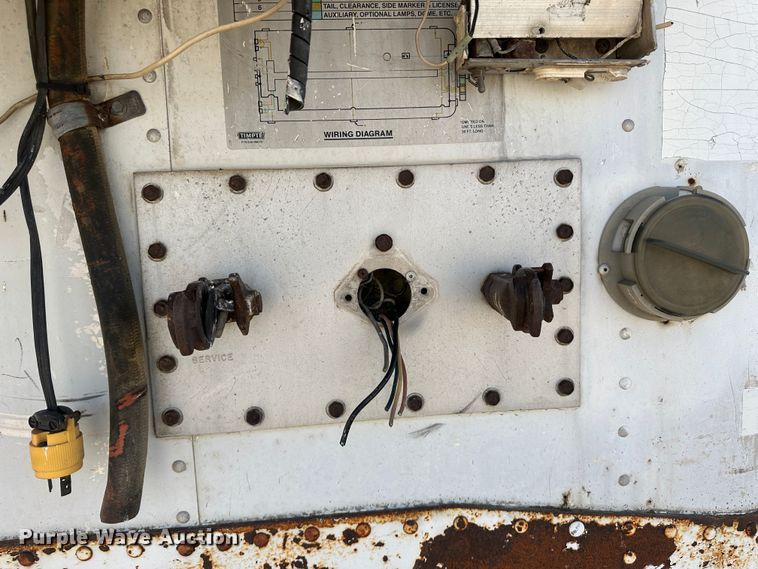 image for item LT9278 1984 Timpte  refrigerated van trailer