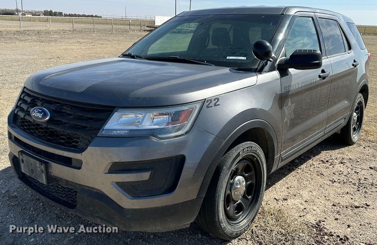 image for item LT9281 2019 Ford Explorer Police Interceptor  SUV