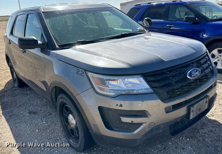 image for item LT9281 2019 Ford Explorer Police Interceptor  SUV