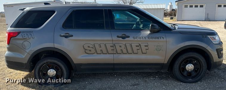 image for item LT9281 2019 Ford Explorer Police Interceptor  SUV