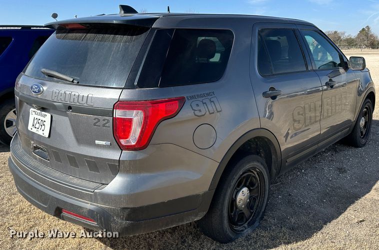 image for item LT9281 2019 Ford Explorer Police Interceptor  SUV