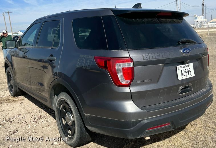 image for item LT9281 2019 Ford Explorer Police Interceptor  SUV