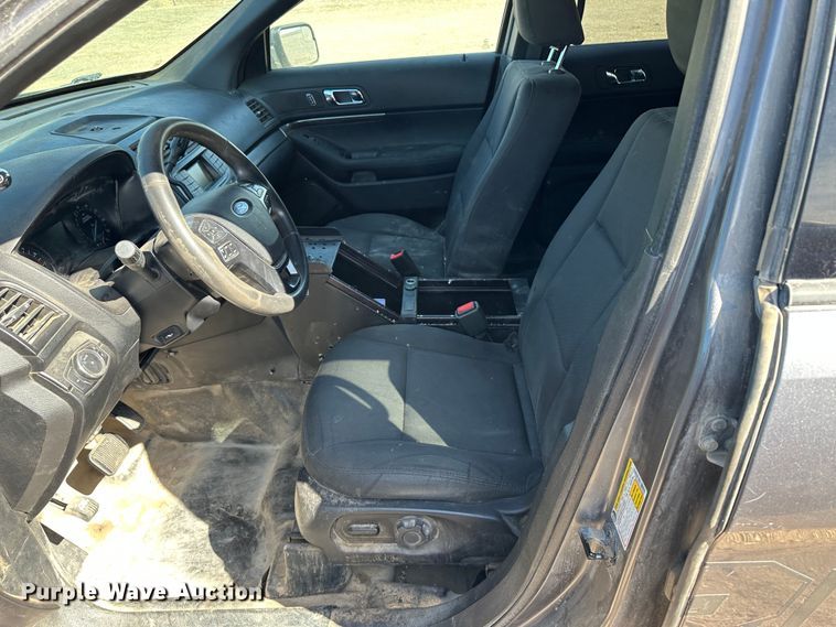 image for item LT9281 2019 Ford Explorer Police Interceptor  SUV