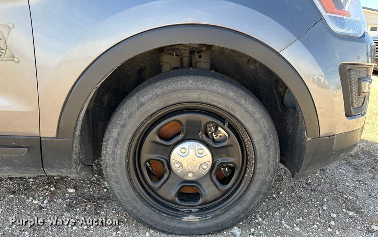 image for item LT9281 2019 Ford Explorer Police Interceptor  SUV