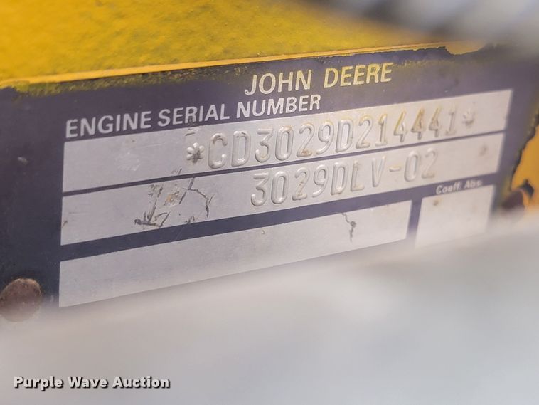 image for item LV9398 1995 John Deere 5300  tractor