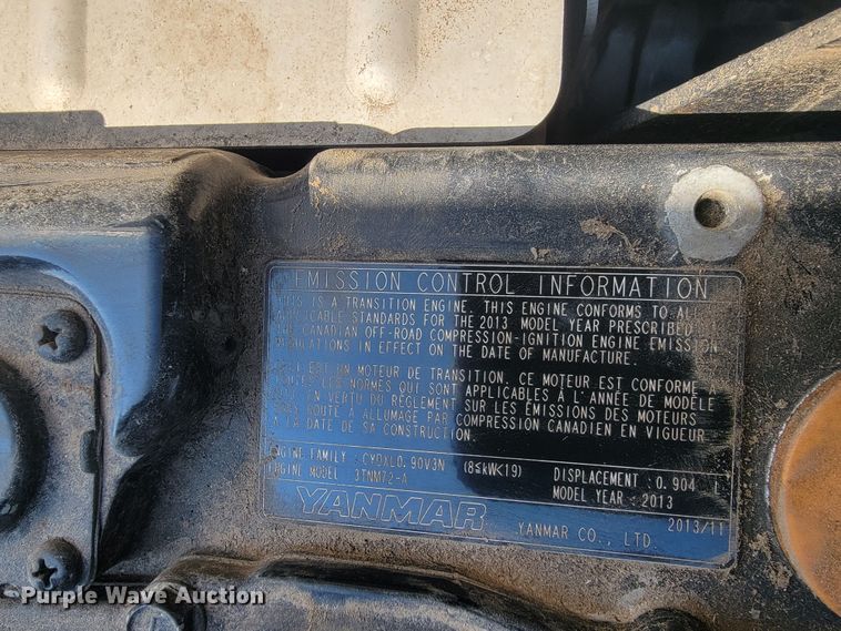 image for item LV9405 2013 Bobcat 3650  utility vehicle