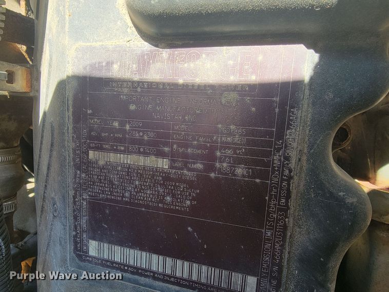 image for item LV9408 2008 International WorkStar 7400  dump truck