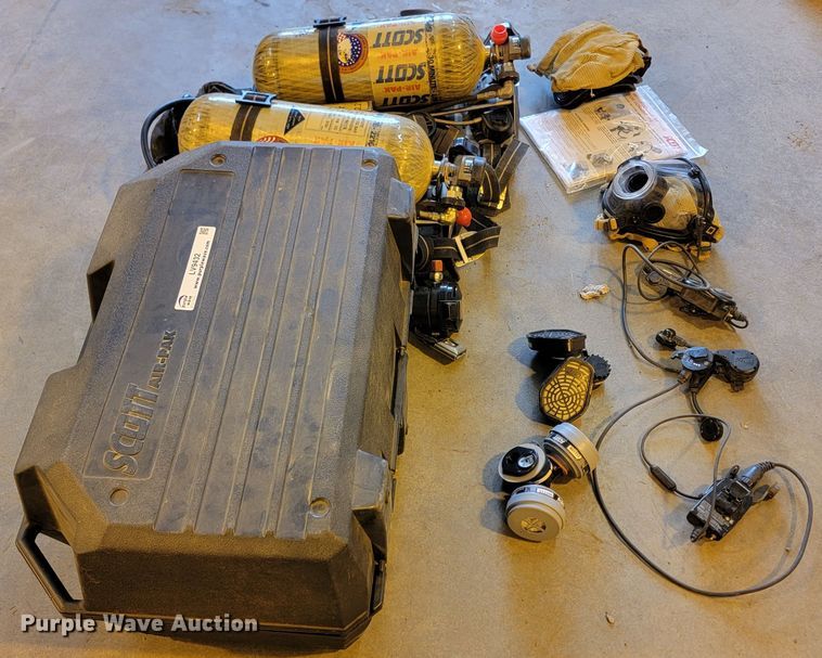 image for item LV9432 Approximately 10 Scott SCBA Systems