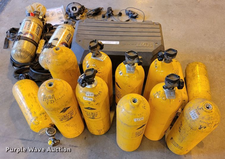image for item LV9432 Approximately 10 Scott SCBA Systems