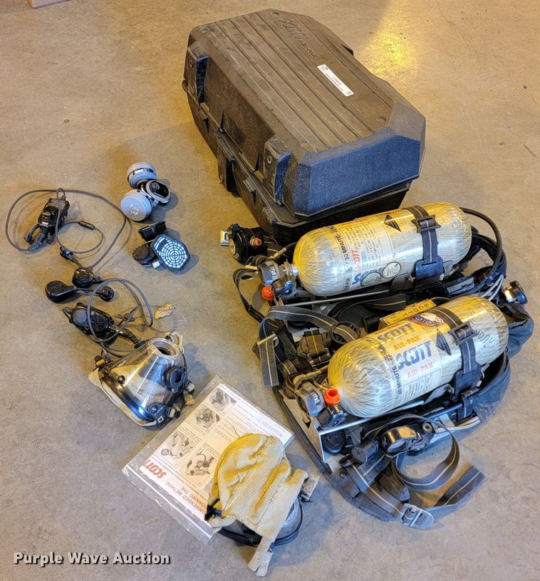 image for item LV9432 Approximately 10 Scott SCBA Systems