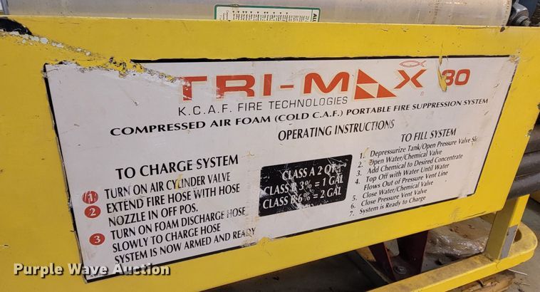 image for item LV9438 Tri-Max 30  compressed air foam system