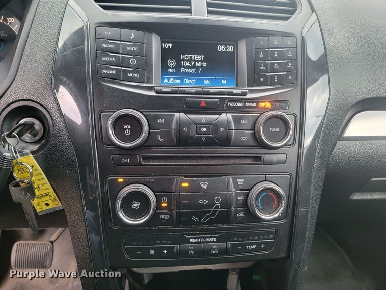 image for item LV9440 2017 Ford Explorer Police Interceptor  SUV