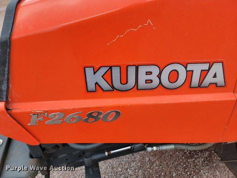 image for item LV9444 Kubota F2680  lawn mower