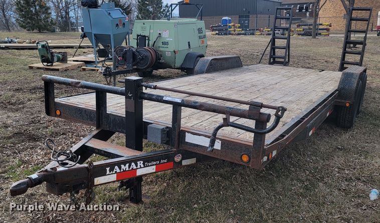 image for item LV9450 2008 Lamar  equipment trailer
