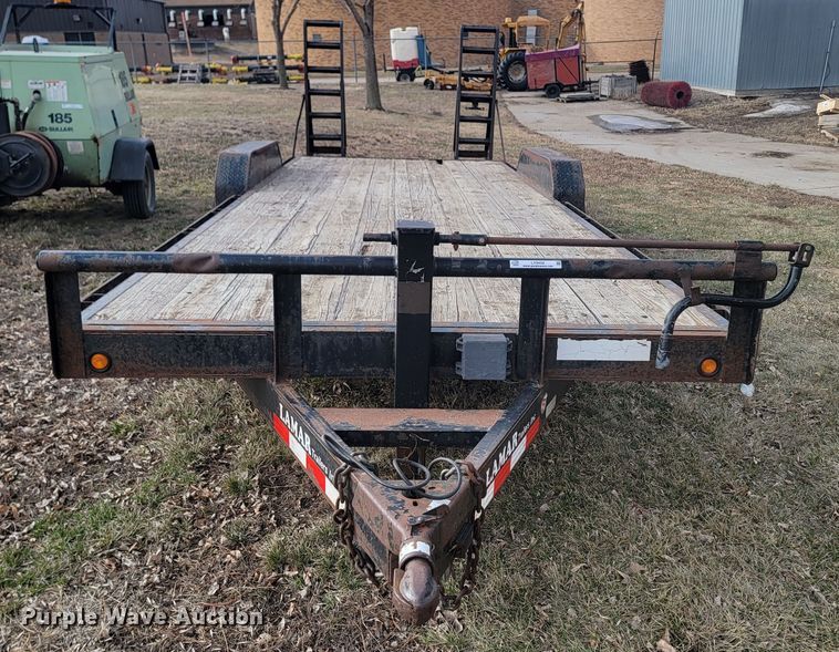 image for item LV9450 2008 Lamar  equipment trailer