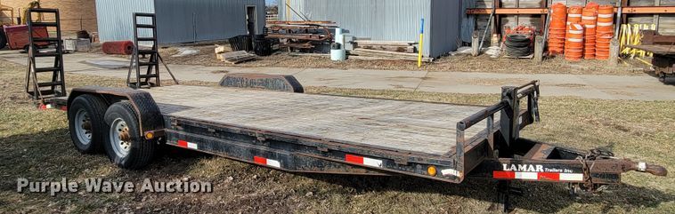 image for item LV9450 2008 Lamar  equipment trailer