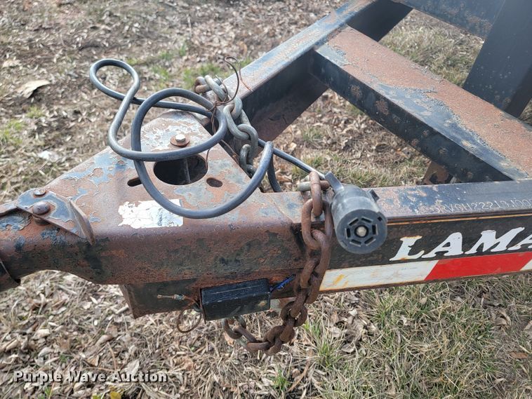 image for item LV9450 2008 Lamar  equipment trailer