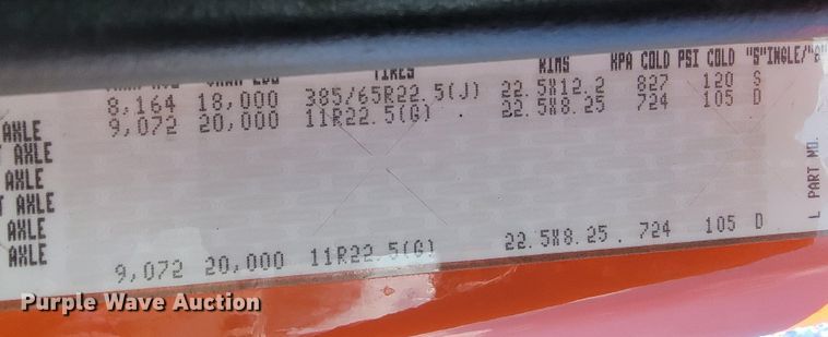 image for item LV9455 2010 Freightliner Business Class M2  dump truck