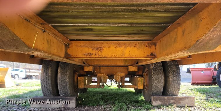 image for item MB9898 1977 Miller Tilt Top  tilt deck equipment trailer