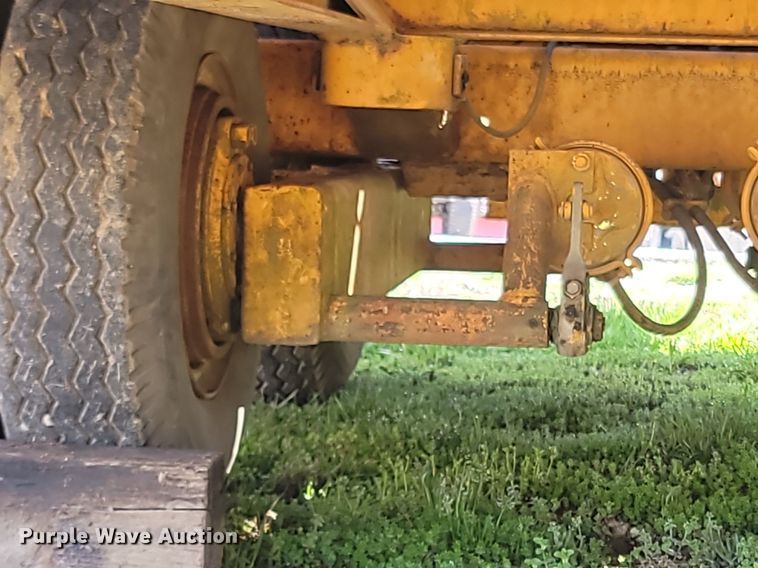 image for item MB9898 1977 Miller Tilt Top  tilt deck equipment trailer