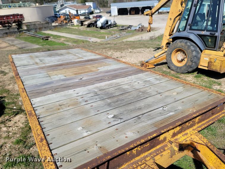 image for item MB9898 1977 Miller Tilt Top  tilt deck equipment trailer