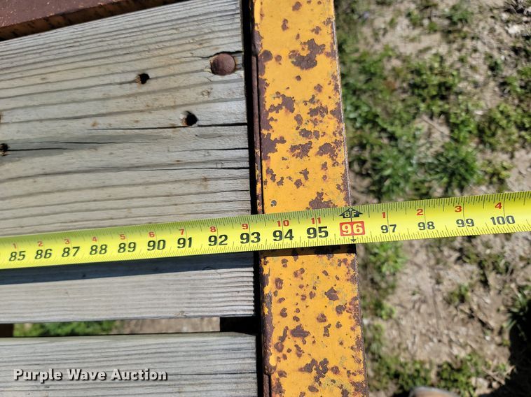 image for item MB9898 1977 Miller Tilt Top  tilt deck equipment trailer