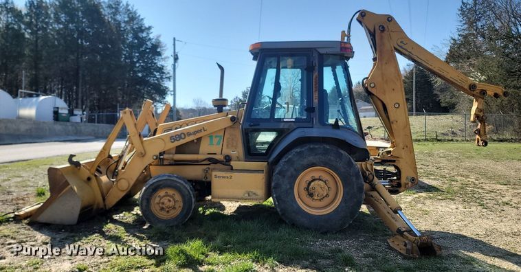 image for item MB9899 1999 Case 580 Super L II  backhoe