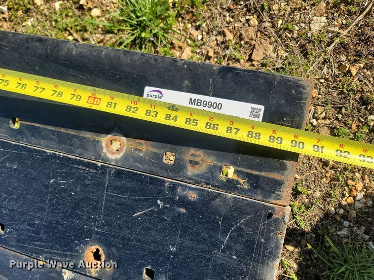 image for item MB9900 (6) snow plow cutting edges